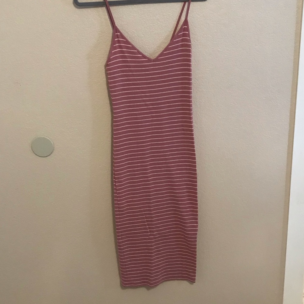 Striped Cami Midi dress